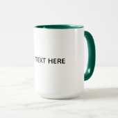 Erstellen Sie Ihr eigenes Weiß  Tasse (VorderseiteRechts)