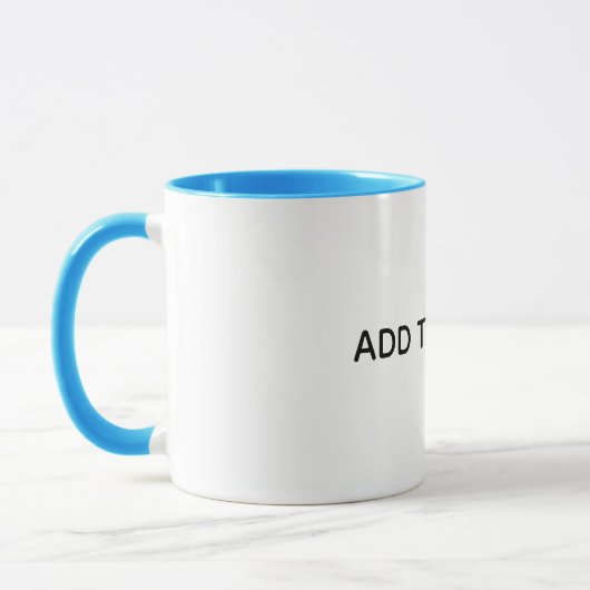 Erstellen Sie Ihr eigenes Weiß  Tasse (Links)