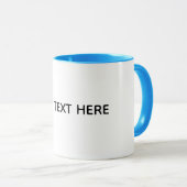 Erstellen Sie Ihr eigenes Weiß  Tasse (VorderseiteRechts)