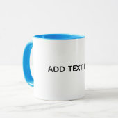 Erstellen Sie Ihr eigenes Weiß  Tasse (Vorderseite Links)