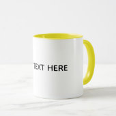 Erstellen Sie Ihr eigenes Weiß  Tasse (VorderseiteRechts)