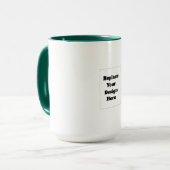 Erstellen Sie Ihr eigenes Weiß  Tasse (Vorderseite Links)