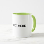 Erstellen Sie Ihr eigenes Weiß  Tasse (VorderseiteRechts)