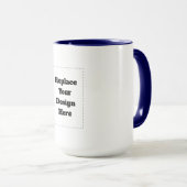 Erstellen Sie Ihr eigenes Weiß Tasse (VorderseiteRechts)