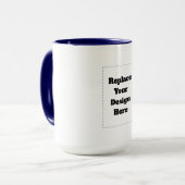 Erstellen Sie Ihr eigenes Weiß Tasse (Vorderseite Links)