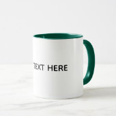 Erstellen Sie Ihr eigenes Weiß  Tasse (VorderseiteRechts)