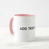 Erstellen Sie Ihr eigenes Weiß Tasse (Vorderseite Links)