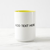 Erstellen Sie Ihr eigenes Weiß  Tasse (Zentrum)