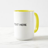 Erstellen Sie Ihr eigenes Weiß  Tasse (VorderseiteRechts)