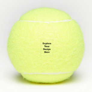 Erstellen Sie Ihr eigenes Weiß Tennisbälle
