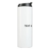 Erstellen Sie Ihr eigenes Weiß Thermosbecher (Nach links gedreht)