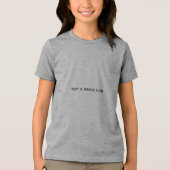 Erstellen Sie Ihr eigenes Weiß Tri-Blend Shirt (Vorderseite)