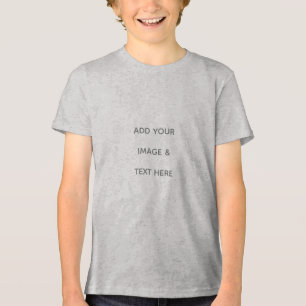 Erstellen Sie Ihr eigenes Weiß Tri-Blend Shirt