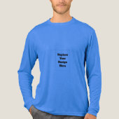 Erstellen Sie Ihr eigenes Weiß Tri-Blend Shirt (Vorderseite)