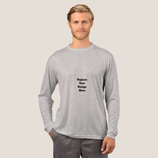 Erstellen Sie Ihr eigenes Weiß Tri-Blend Shirt (Volle Vorderseite)