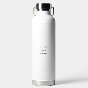 Erstellen Sie Ihr eigenes Weiß Trinkflasche