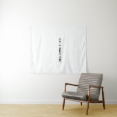 Erstellen Sie Ihr eigenes Weiß Wandteppich (Beispiel (Horizontal))