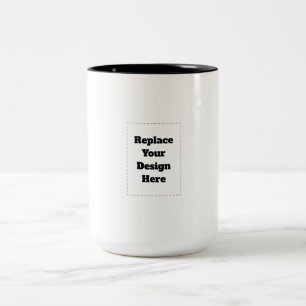 Erstellen Sie Ihr eigenes Weiß Zweifarbige Tasse