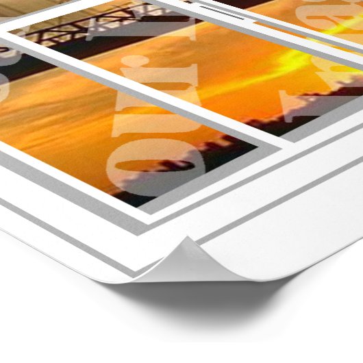 Erstellen Sie Ihr eigenes weißes 24 Pane Open Wind Poster (Ecke)