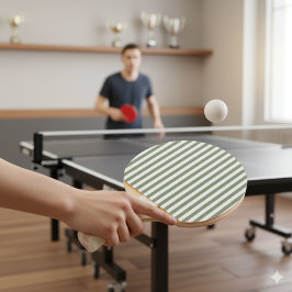 Erstellen Sie Ihr eigenes, weißes, weiße Streifen  Tischtennis Schläger