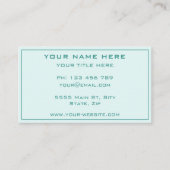 Erstellen Sie Ihr eigenes Werbegeschaeft-Beispiel Visitenkarte (Vorderseite)