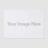 Personalisierte 14.8 g/m2 Seidenpapier, Größe: 25,4 cm × 35,6 cm (Vorderseite)