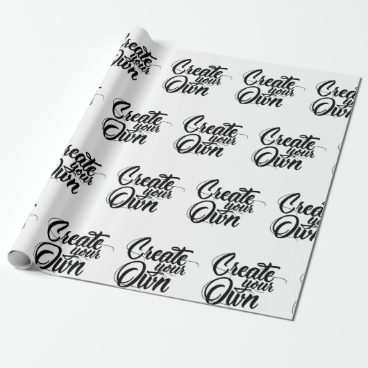 Erstellen Sie Ihr eigenes Wrapper Geschenkpapier (Ungerollt)