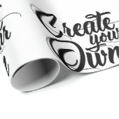 Erstellen Sie Ihr eigenes Wrapper Geschenkpapier (Rolleneckpunkt)