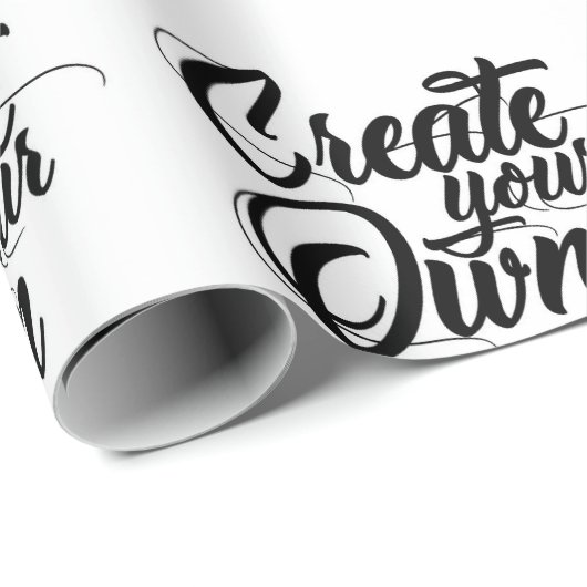 Erstellen Sie Ihr eigenes Wrapper Geschenkpapier (Rolleneckpunkt)