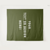 Erstellen Sie Ihr eigenes XL-Band - Custom & Bold Wandteppich (Vorderseite (Horizontal))