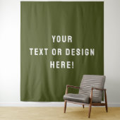 Erstellen Sie Ihr eigenes XL-Band - Custom & Bold Wandteppich (Beispiel)