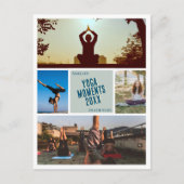Erstellen Sie Ihr eigenes Yoga-Foto Postkarte (Vorderseite)