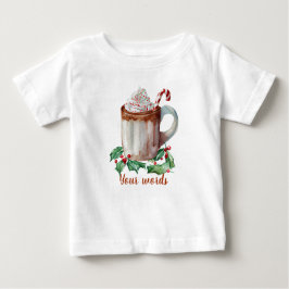 Erstellen Sie Ihr eigenes Yuletide-Hot-Cocoa Baby T-shirt