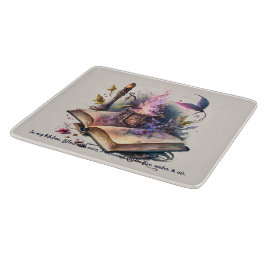 Erstellen Sie Ihr eigenes Zauberbuch für die Natur Schneidebrett