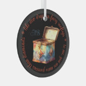 Erstellen Sie Ihr eigenes Zauberkunstfeld Erinneru Ornament Aus Glas (Vorderseite Rechts)