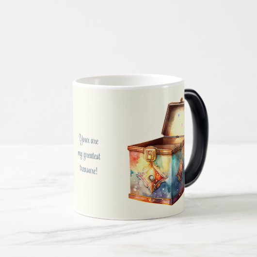 Erstellen Sie Ihr eigenes Zauberkunstfeld Erinneru Verwandlungstasse (VorderseiteRechts)