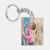 Erstellen Sie Ihr eigenes zweiseitiges 2-Foto Hoch Schlüsselanhänger (Vorderseite links)
