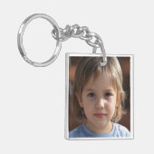 Erstellen Sie Ihr eigenes zweiseitiges Foto Schlüsselanhänger (Vorderseite links)