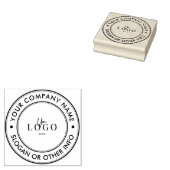 Erstellen Sie Ihr Firmenlogo Custom Rubber Briefma Gummistempel (Stempel)