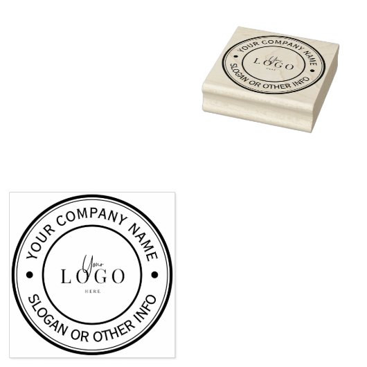 Erstellen Sie Ihr Firmenlogo für die Briefmarke au Gummistempel (Stempel)