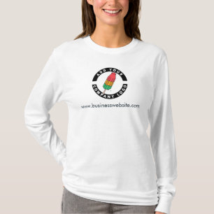 Erstellen Sie Ihr Firmenlogo und Ihre Website-Adre T-Shirt