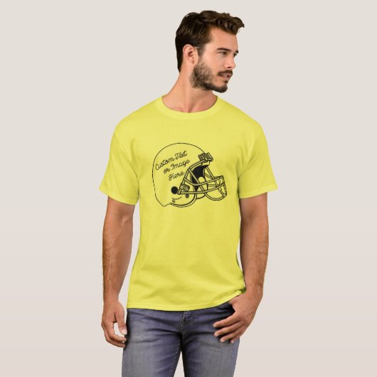 Erstellen Sie Ihr Football-Shirt-Lieblingsspielert T-Shirt (Vorne ganz)