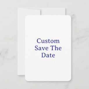 Erstellen Sie Ihr individuelles 3,5" x 5" Save The Date
