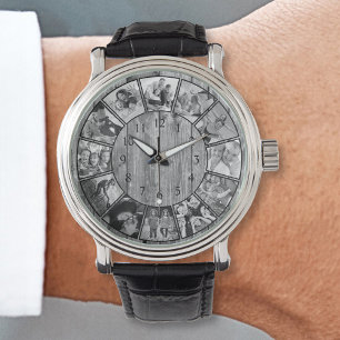 Erstellen Sie Ihr individuelles Foto Collage Rusti Armbanduhr