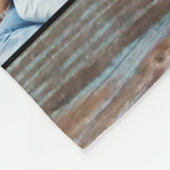 Erstellen Sie Ihr individuelles Foto Collage Rusti Fleecedecke (Ecke)