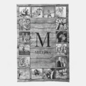 Erstellen Sie Ihr individuelles Foto Collage Rusti Geschirrtuch (Vertikal)