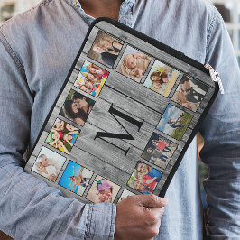 Erstellen Sie Ihr individuelles Foto Collage Rusti Laptopschutzhülle