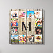 Erstellen Sie Ihr individuelles Foto Collage Rusti Leinwanddruck (Vorderseite)