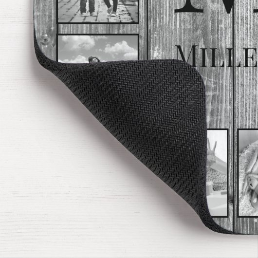 Erstellen Sie Ihr individuelles Foto Collage Rusti Mousepad (Ecke)