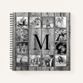 Erstellen Sie Ihr individuelles Foto Collage Rusti Notizblock (Vorderseite)